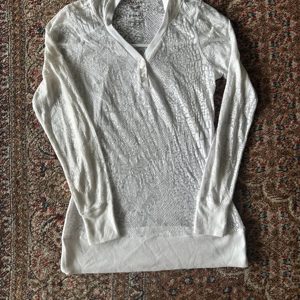 Lightweight See-Through Hooded JACKET XS - Picture 2 of 8